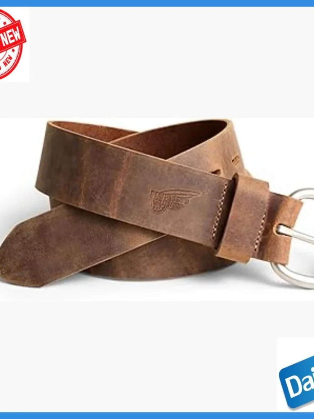 Men's Full Grain Leather Belt 1.5